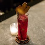The "Ginger Baker"—reposado tequila, oolong tea, ginger, and cassis<br>